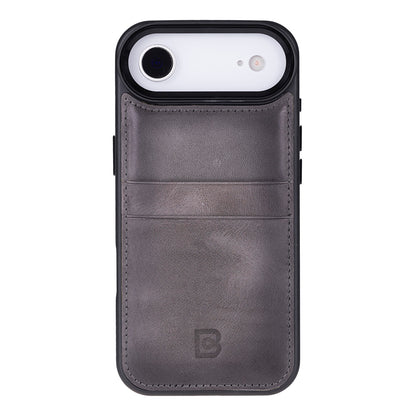 Flex Cover Leather iPhone 17 Air Case with Card Holder
