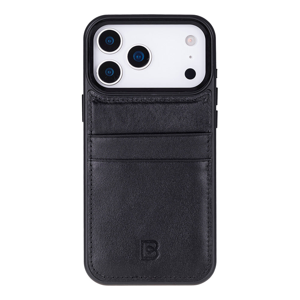 Flex Cover Leather iPhone 17 Pro Max Case with Card Holder