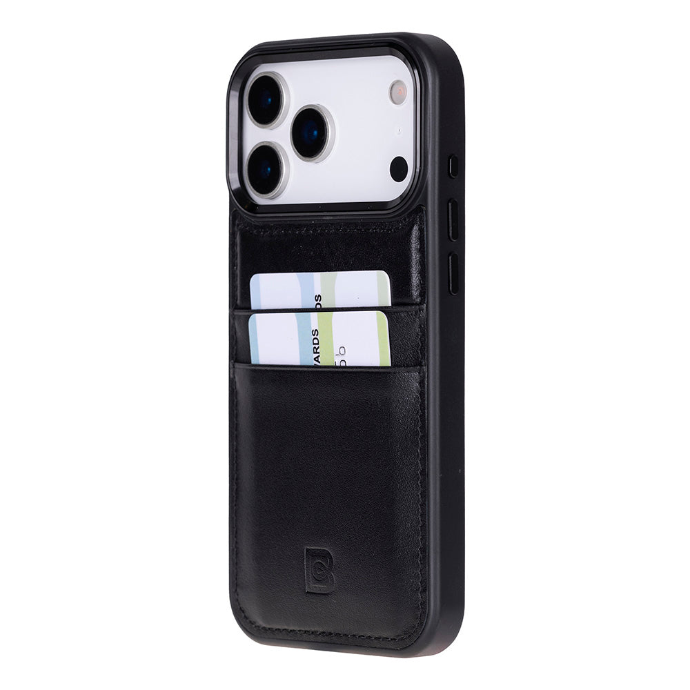 Flex Cover Leather iPhone 17 Pro Max Case with Card Holder