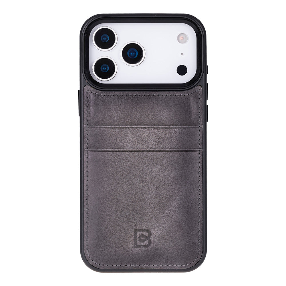 Flex Cover Leather iPhone 17 Pro Max Case with Card Holder