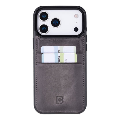 Flex Cover Leather iPhone 17 Pro Max Case with Card Holder
