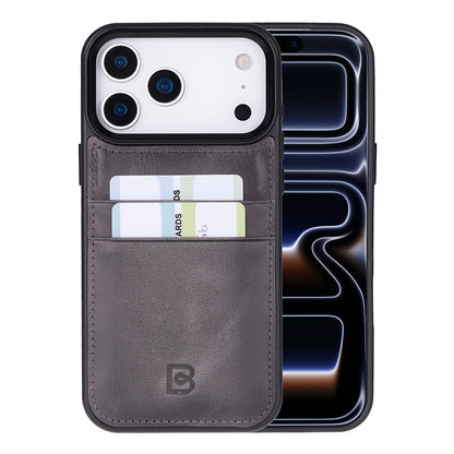 Flex Cover Leather iPhone 17 Pro Max Case with Card Holder