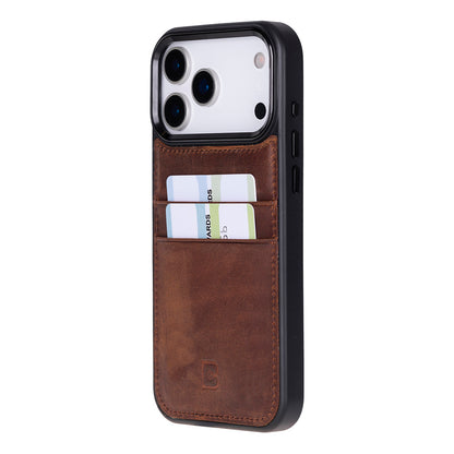 Flex Cover Leather iPhone 17 Pro Max Case with Card Holder