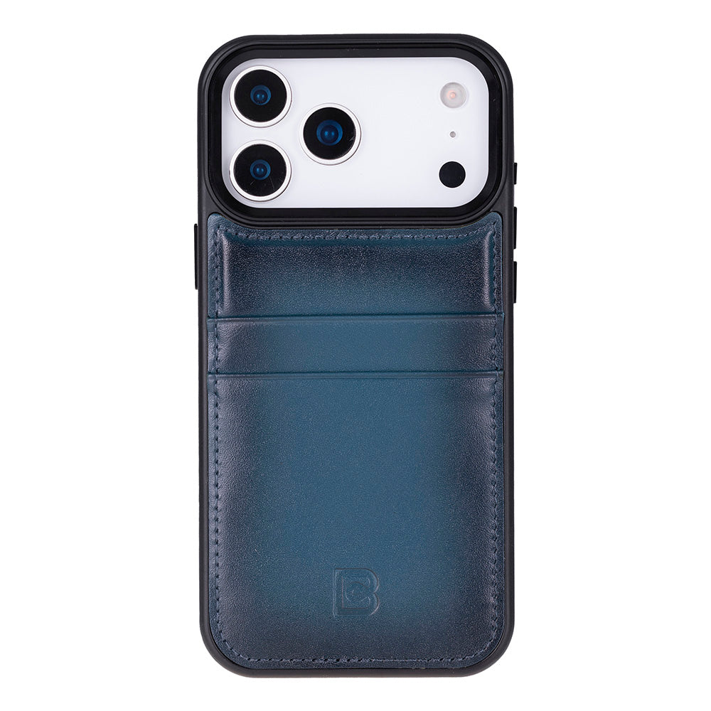 Flex Cover Leather iPhone 17 Pro Max Case with Card Holder