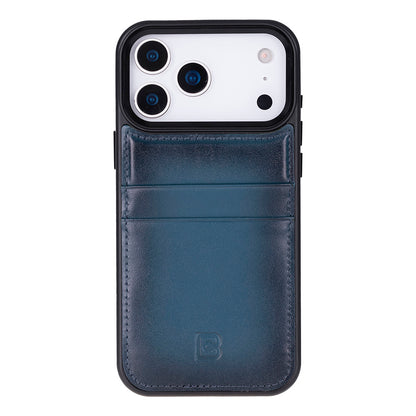 Flex Cover Leather iPhone 17 Pro Max Case with Card Holder