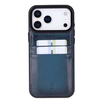 Flex Cover Leather iPhone 17 Pro Max Case with Card Holder