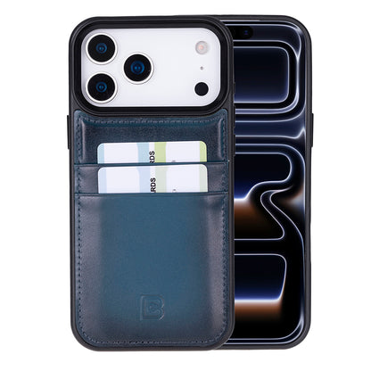 Flex Cover Leather iPhone 17 Pro Max Case with Card Holder