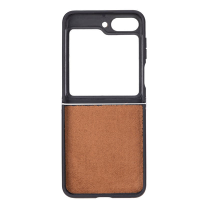 Flex Cover Samsung Galaxy Z Flip 5 Genuine Leather Back Cover / FXC