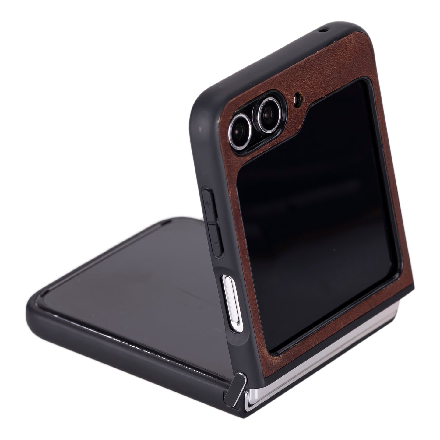 Flex Cover Samsung Galaxy Z Flip 5 Genuine Leather Back Cover / FXC