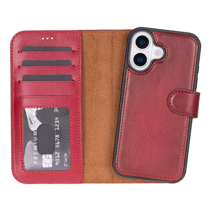 Magic iPhone 17 Leather Detachable Wallet Case