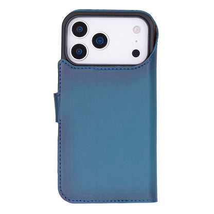 Magic iPhone 17 Pro Detachable Leather Wallet Case