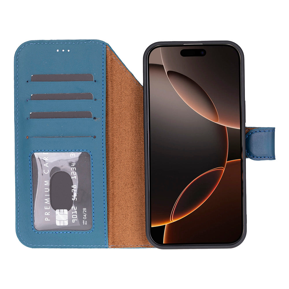 Magic iPhone 17 Pro Leather Detachable Wallet Case