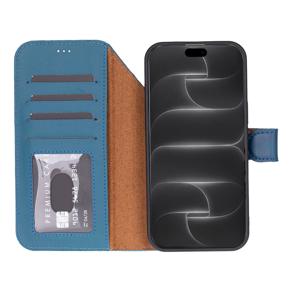 Magic iPhone 18 Pro Max Leather Detachable Wallet Case