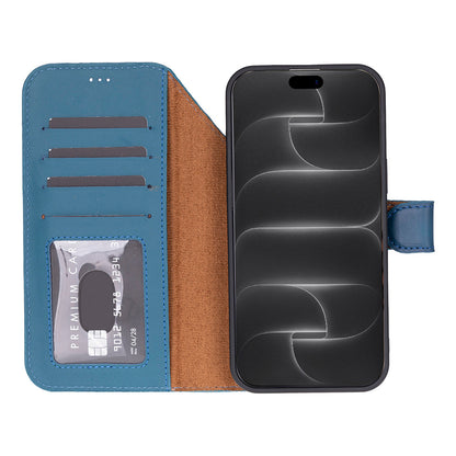 Magic iPhone 18 Pro Max Leather Detachable Wallet Case