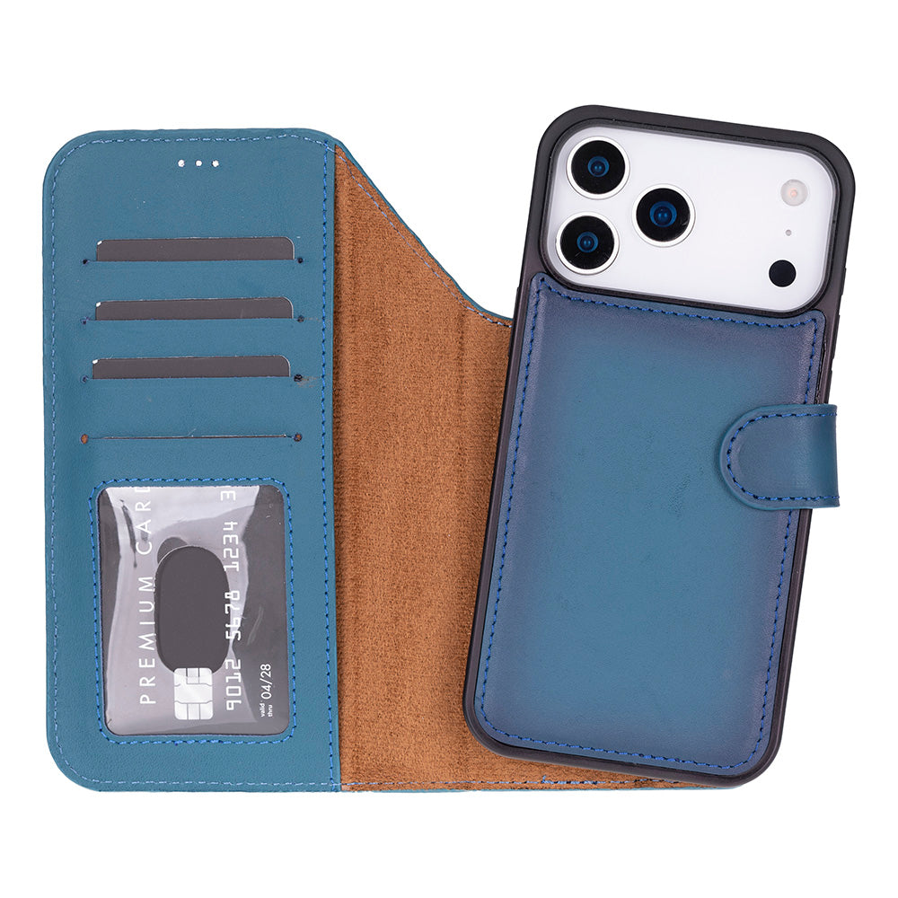 Magic iPhone 18 Pro Max Leather Detachable Wallet Case