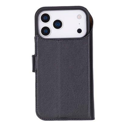 Magic iPhone 17 Pro Detachable Leather Wallet Case