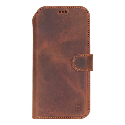 Magic iPhone 17 Pro Detachable Leather Wallet Case