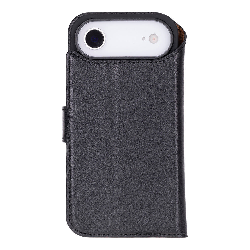 Magic iPhone 17 Air Detachable Leather Wallet Case
