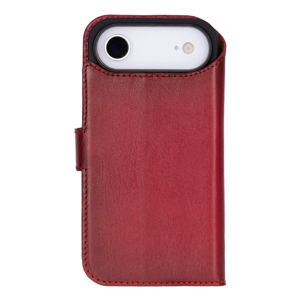 Magic iPhone 17 Air Detachable Leather Wallet Case