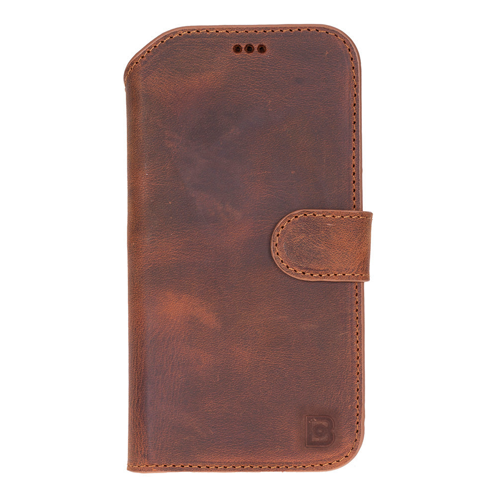 Magic iPhone 17 Air Detachable Leather Wallet Case