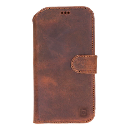 Magic iPhone 17 Air Detachable Leather Wallet Case