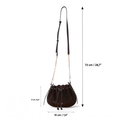 Valentina Women's Suede Leather Bag
