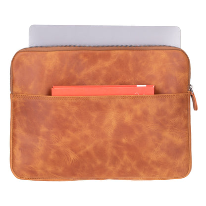Awe Slim Leather Laptop / Tablet Bag