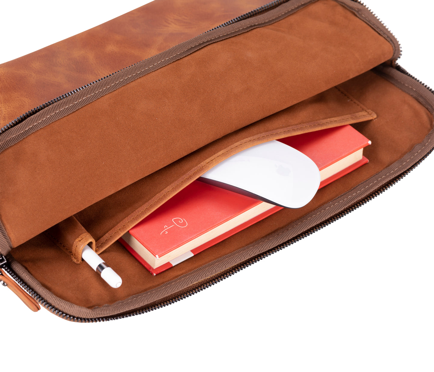 Awe Slim Leather Laptop / Tablet Bag