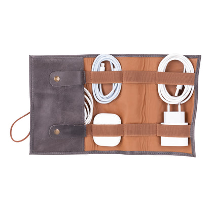 Leather Cable Organizer