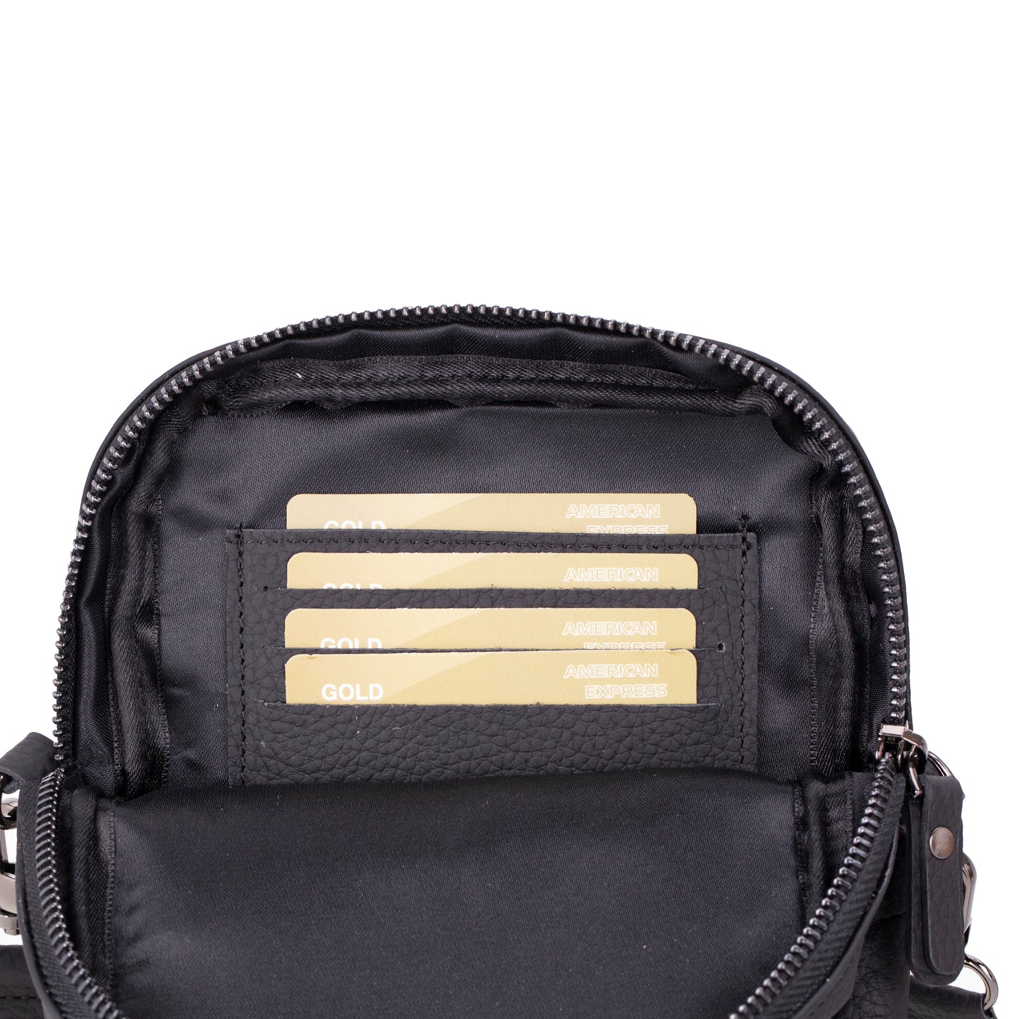 Solvix Leather Crossbody Bag