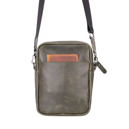 Pisa Genuine Leather Crossbody Bag