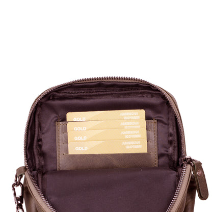 Solvix Leather Crossbody Bag