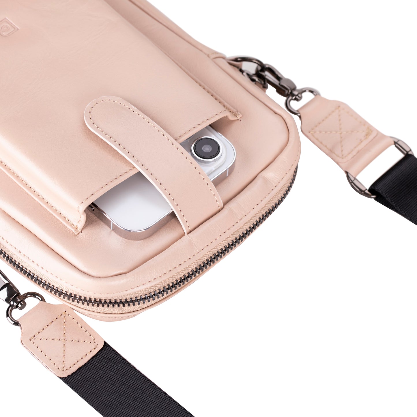 Solvix Leather Crossbody Bag