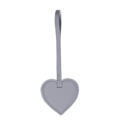 Heart Leather Bag Charm