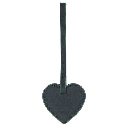 Heart Leather Bag Charm