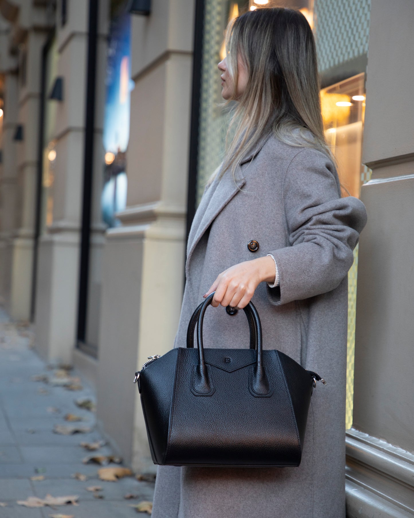 Lorenza Women's Leather Bag, Medium