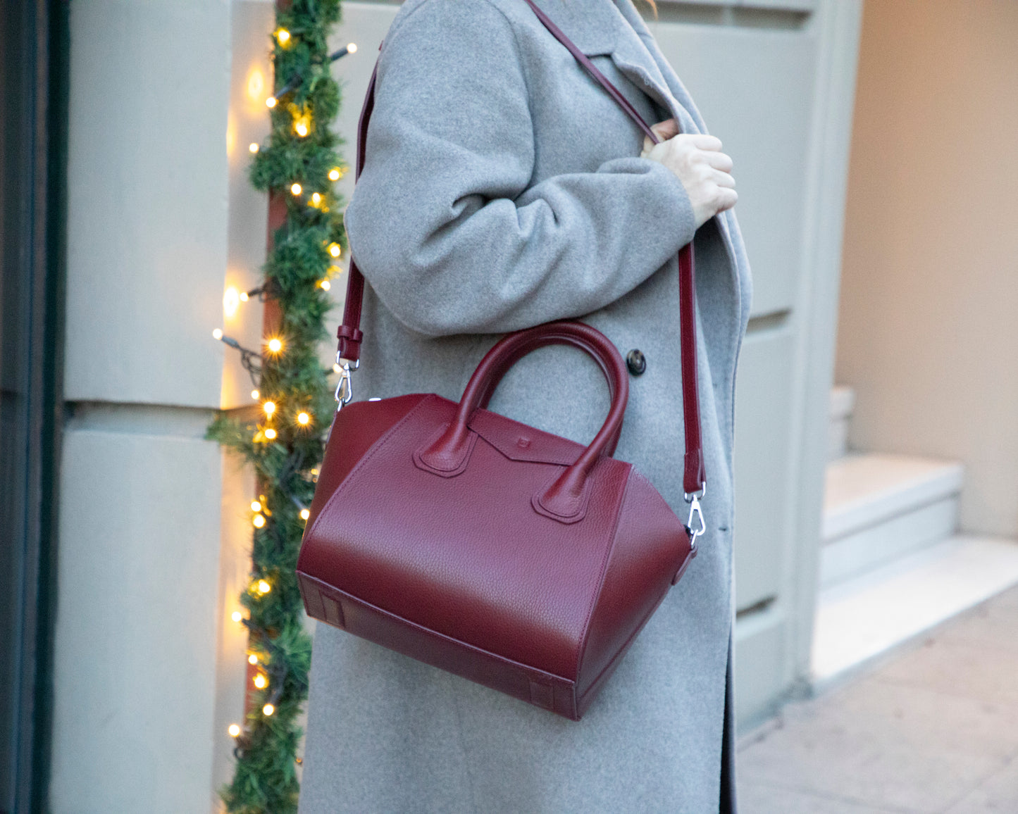 Lorenza Women's Leather Bag, Medium