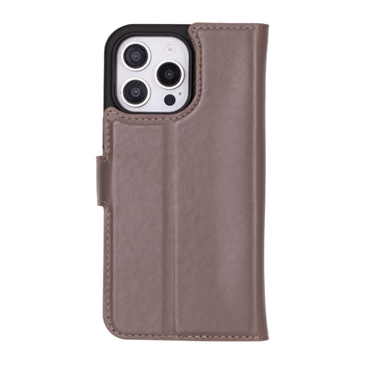 Magic iPhone 16 Pro Max Leather Detachable Wallet Case