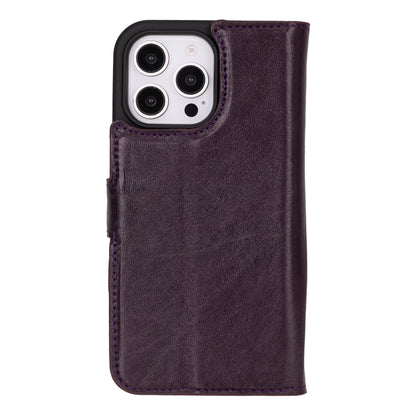 Magic iPhone 16 Pro Max Leather Detachable Wallet Case