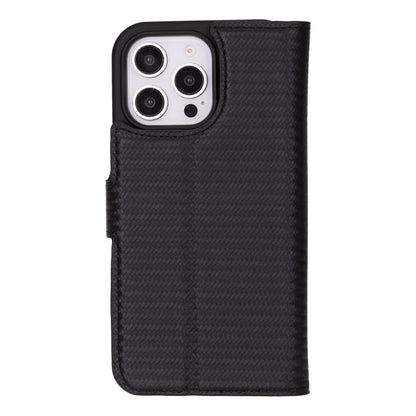 Magic iPhone 16 Pro Max Leather Detachable Wallet Case