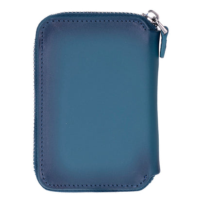 Elvis Leather Zipper Wallet