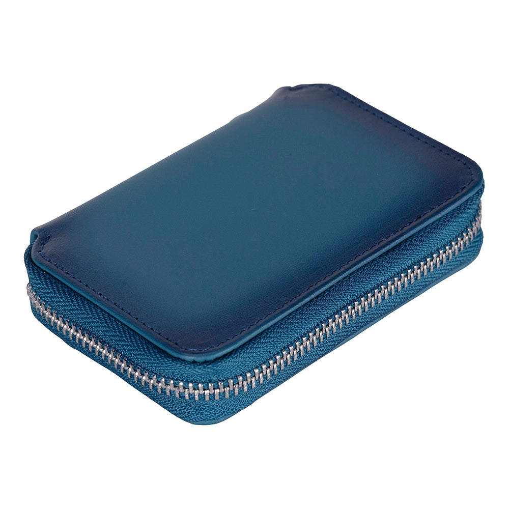 Elvis Leather Zipper Wallet