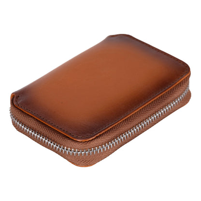 Elvis Leather Zipper Wallet