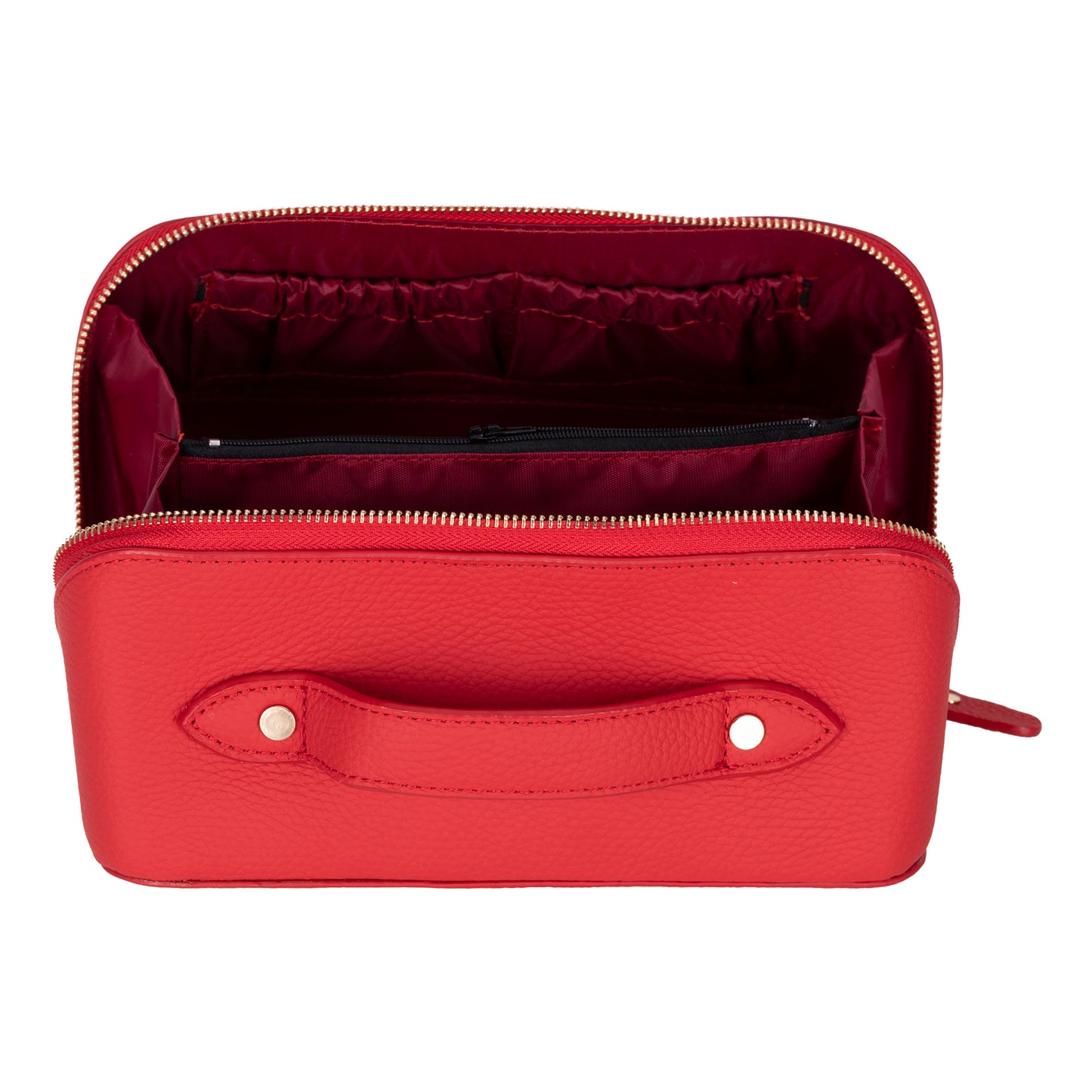 Ella Leather Make up Bag