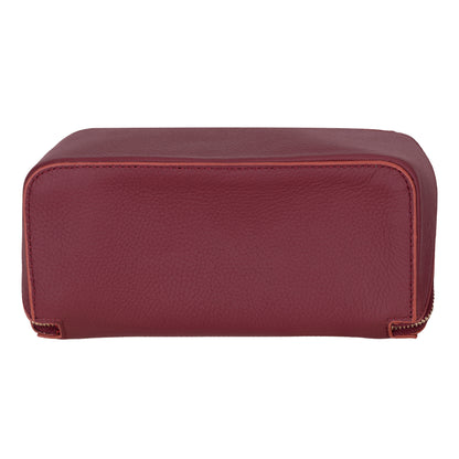 Ella Leather Make up Bag