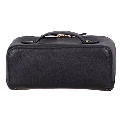 Ella Leather Make up Bag