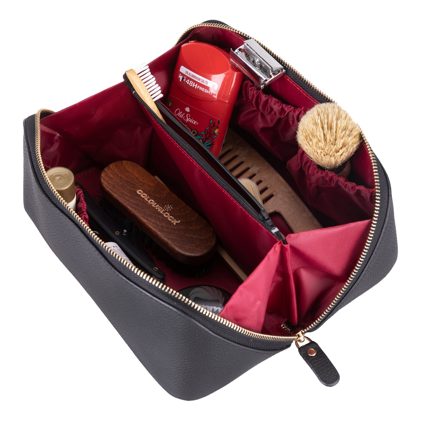 Ella Leather Make up Bag