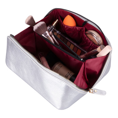 Ella Leather Make up Bag