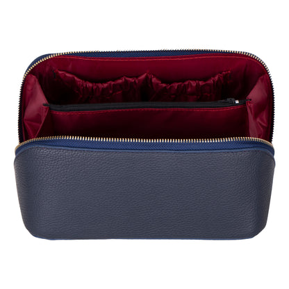 Ella Leather Make up Bag