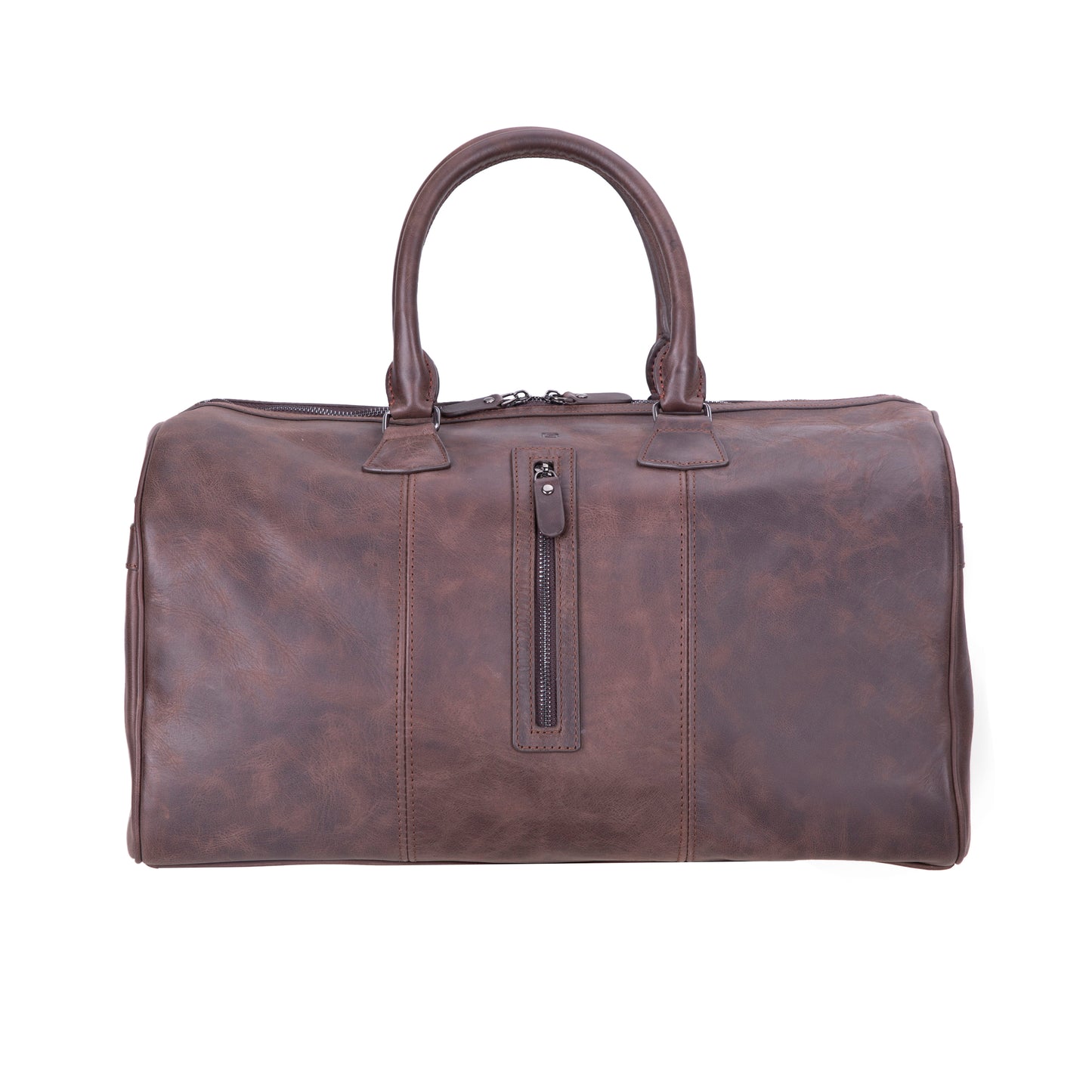 Crestiva Leather Weekend Duffle Bag